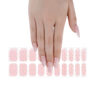 Blush brilliance semicured gel blush nails